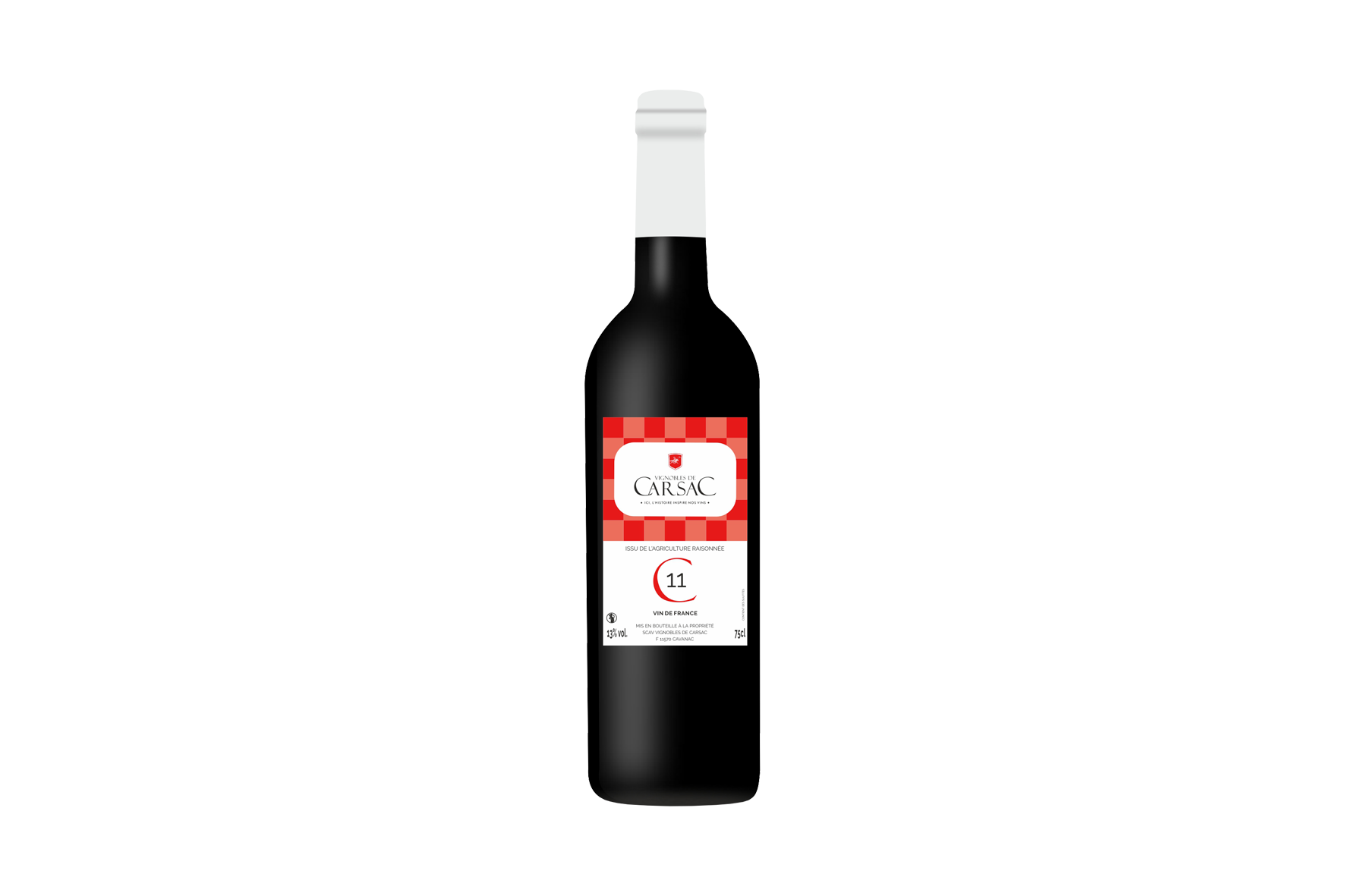 Vin rouge C11 vignobles de carsac